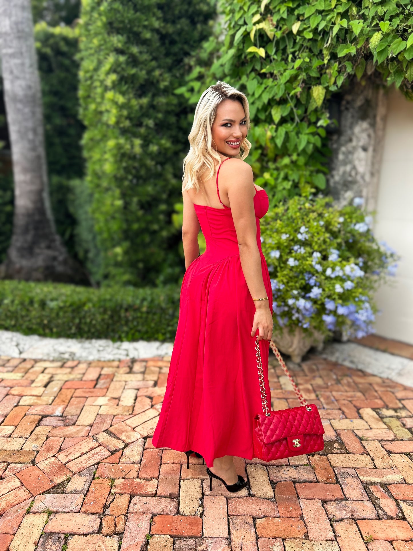 Cheap Tree Tennis Women's Dresses Wedding Skirt With Slit Black Summer Natural Casual OEM Service Solid Bodycon Midi chiffon