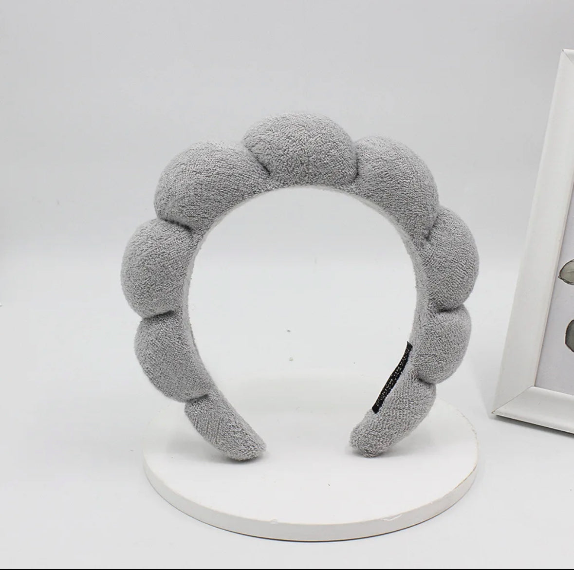 Custom Hair Wide Puffy Hair band New Padded Sponge Spa Headband Makeup Hair Accessories