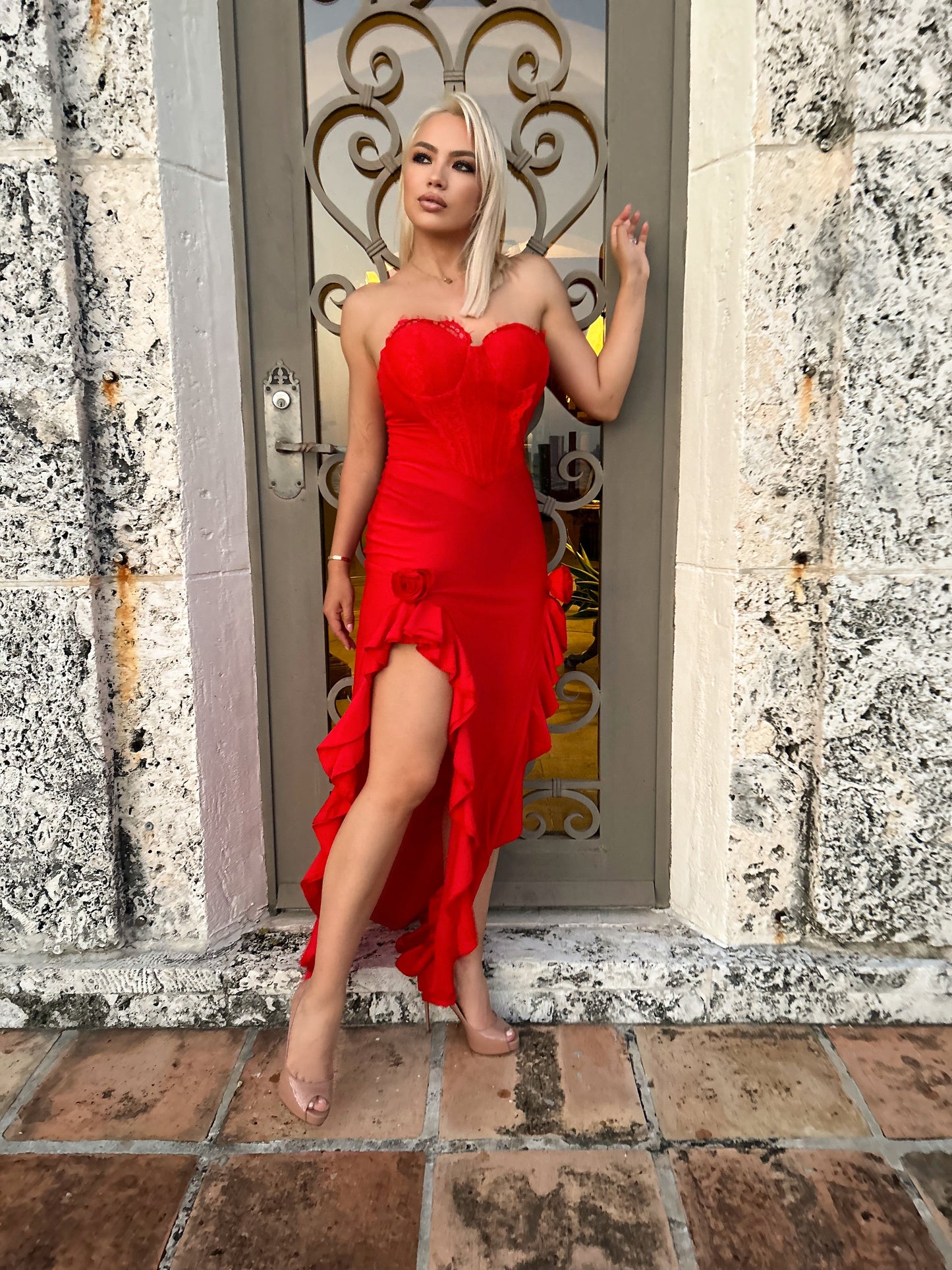 Elegant evening dress