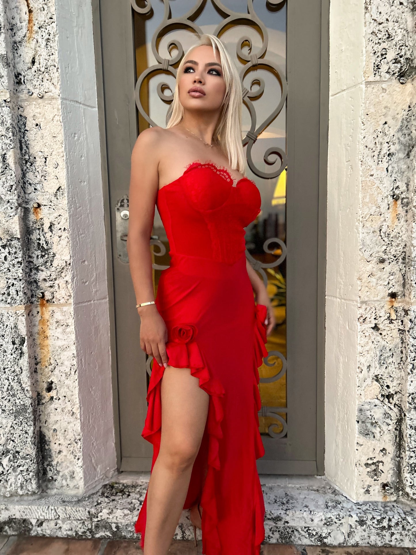 Elegant evening dress