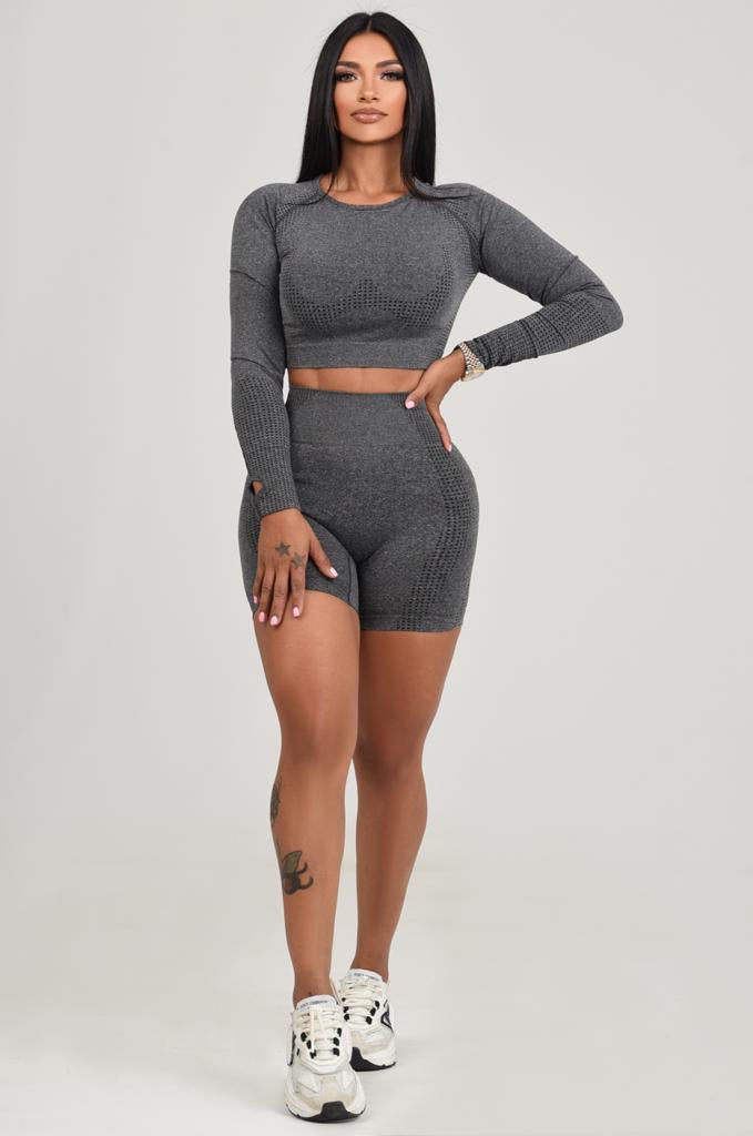 2-Piece Workout Shorts Set