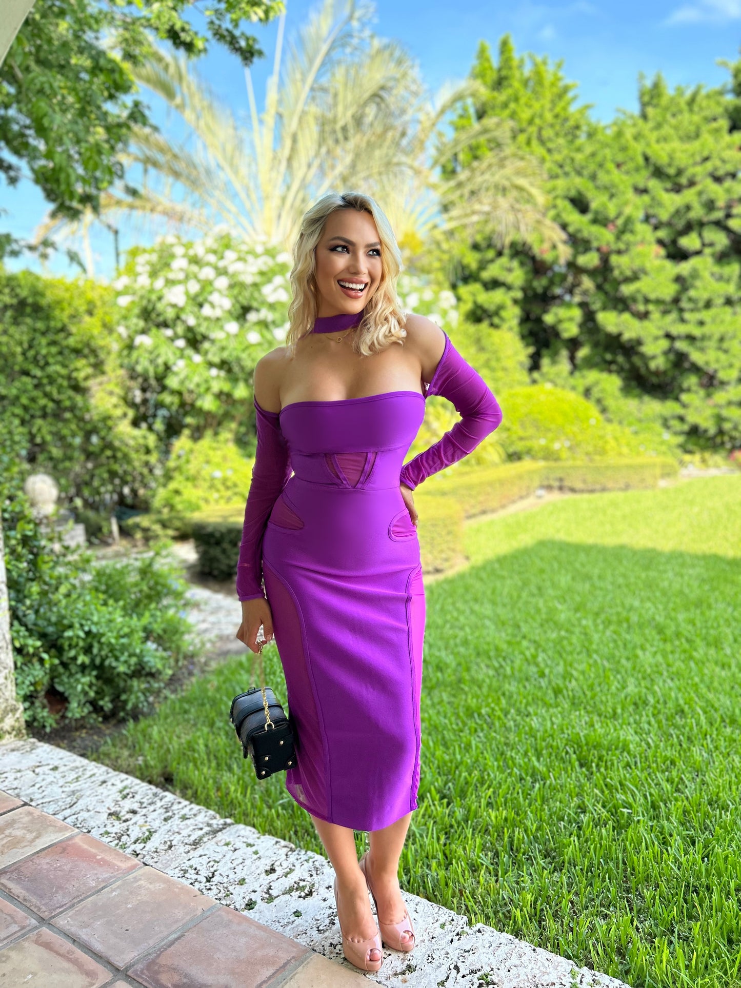 sexy bandage tight elegant women's long evening party dresses
