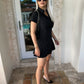 Mini dress fashion shirt style French niche for women European and American style