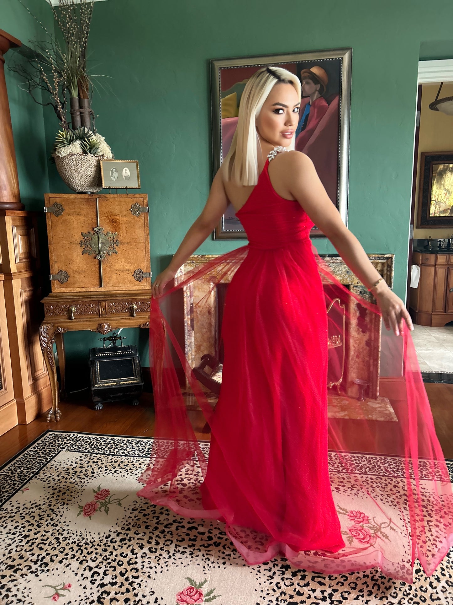 Elegant evening dress