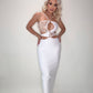 Women's Deep V-Neck Long Evening Dress, New Summer Design, Halter Neck, Tight,
