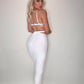 Women's Deep V-Neck Long Evening Dress, New Summer Design, Halter Neck, Tight,